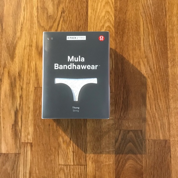 lululemon athletica Other - 🆕Lululemon Mula Bandhawear Trio Thongs Size Large